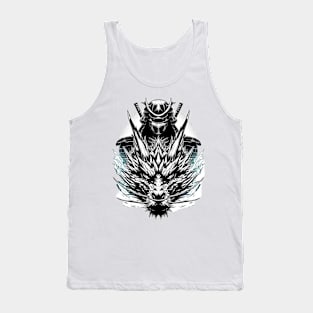 Samurai dragon Tank Top